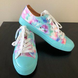Girls Sneakers Size 7 Tie Dye